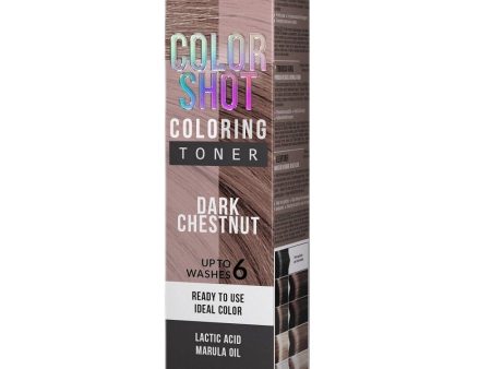 Color Shot toner do włosów Dark Chestnut 60ml Sale