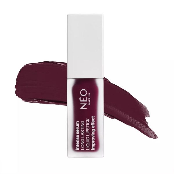 Intense Serum Long Lasting Liquid Lipstick długotrwała pomadka do ust w płynie 10 Plum Burgund 5ml Supply