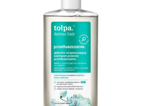 Dermo Hair głęboko oczyszczający szampon przeciw przetłuszczaniu 250ml Online Hot Sale