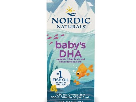 Baby s DHA 1050mg Omega-3 z Witaminą D3 suplement diety dla dzieci 60ml Online Sale