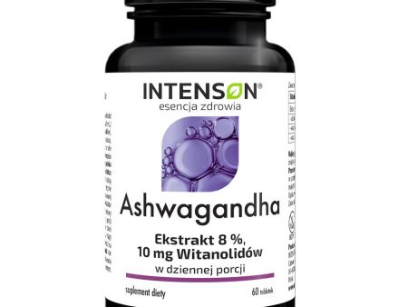 Ashwagandha 10mg witanolidów suplement diety 60 tabletek Discount