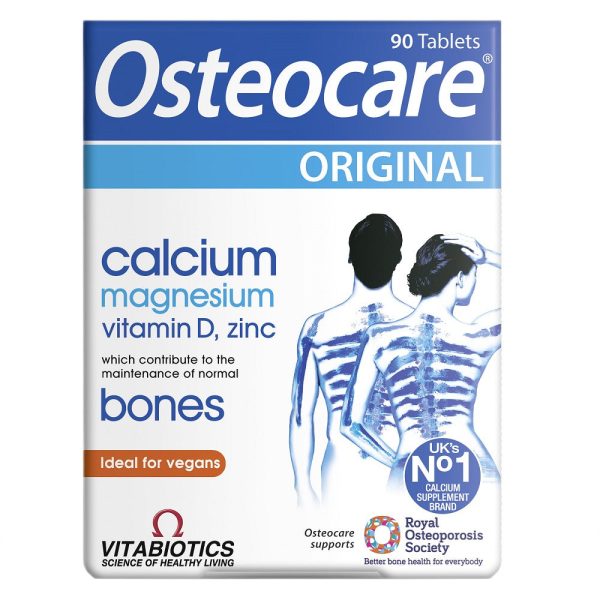 Osteocare Original suplement diety na zdrowe kości 90 tabletek For Sale