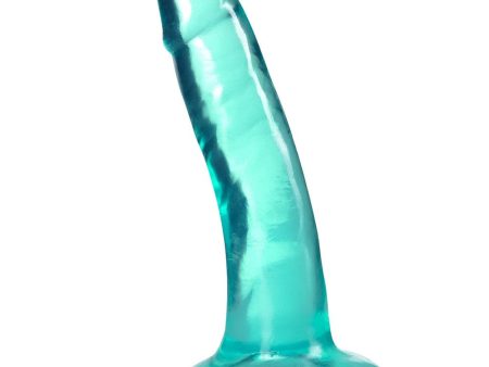 B Yours Plus Hard N  Happy transparentne dildo z przyssawką Teal Cheap