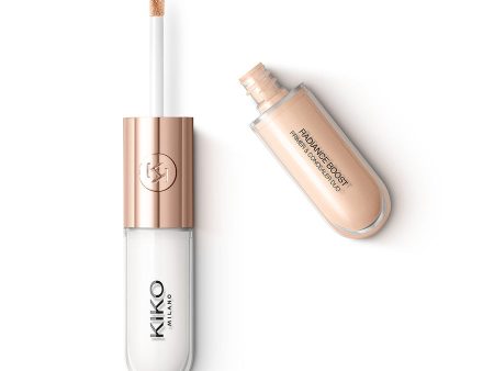 Radiance Boost Primer & Concealer Duo primer i korektor pod oczy dwa w jednym 01 Ivory 9ml Sale