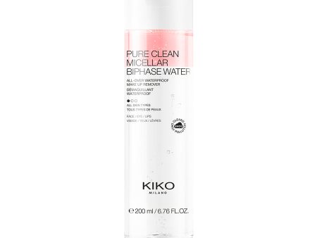 Pure Clean Micellar Biphase Water dwufazowy płyn micelarny do oczyszczania twarzy okolic oczu i ust 200ml Hot on Sale