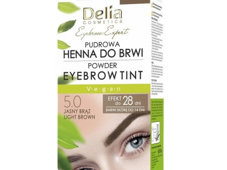 Eyebrow Expert pudrowa henna do brwi 5.0 Jasny Brąz 4g Online