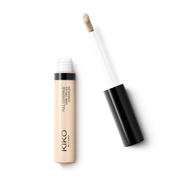 Full Coverage Dark Circles Concealer korektor w płynie do okolic oczu i twarzy o wysokim stopniu krycia 13 Chantilly 8ml For Cheap