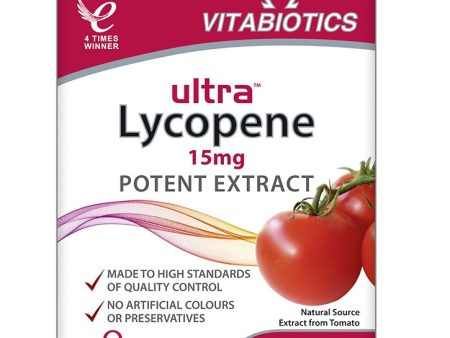 Ultra Lycopene 15mg suplement diety 30 tabletek Discount