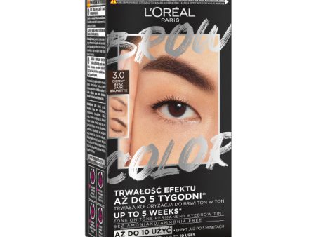 Brow Color zestaw do koloryzacji brwi 3.0 Dark Brunette Online Sale