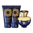 Pour Femme Dylan Blue zestaw woda perfumowana spray 50ml + żel pod prysznic 50ml + balsam do ciała 50ml Online