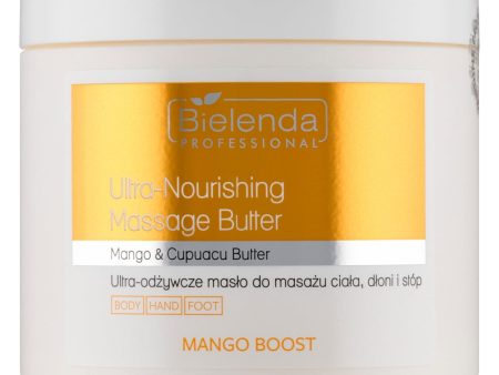 Mango Boost ultra-odżywcze masło do masażu ciała dłoni i stóp 500ml Sale