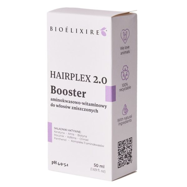 Hairplex 2.0 booster aminokwasowo-witaminowy do włosów zniszczonych 50ml For Sale