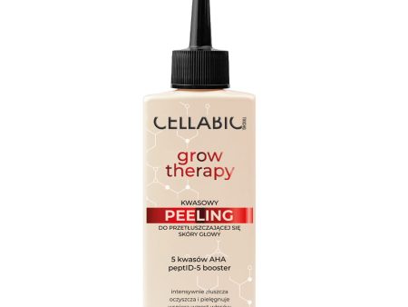 Grow Therapy kwasowy peeling do przetłuszczającej się skóry głowy 150ml For Cheap