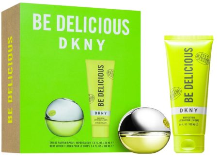 DKNY Be Delicious zestaw woda perfumowana spray 30ml + balsam do ciała 100ml Cheap