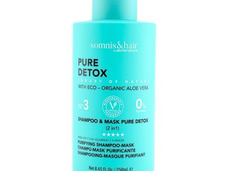 Pure Detox szampon i maska do włosów 2w1 250ml Fashion