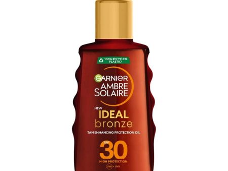 Ambre Solaire Ideal Bronze olejek przyspieszający opalanie SPF30 150ml For Discount