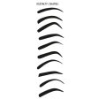 Eyebrow Expert szablony do brwi 10szt Supply