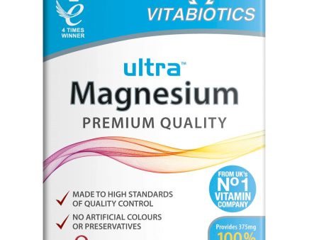 Ultra Magnesium 375mg suplement diety 60 tabletek Online now