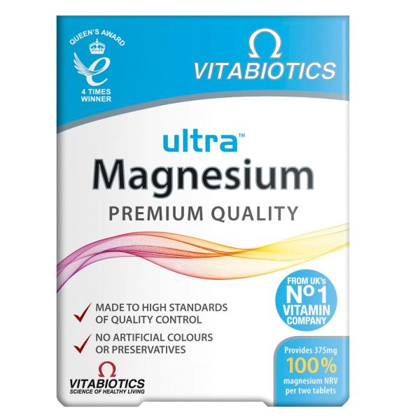 Ultra Magnesium 375mg suplement diety 60 tabletek Online now