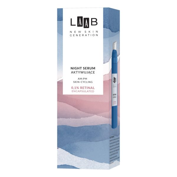 LAAB AM:PM night serum aktywujące 0.1% retinal encapsulated 30ml Fashion