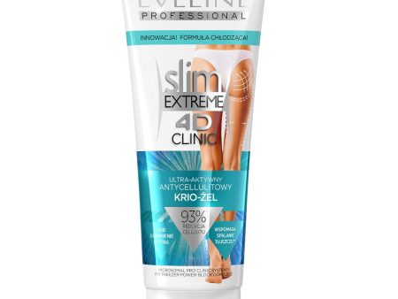 Slim Extreme 4D Clinic ultra-aktywny antycellulitowy krio-żel do ciała 250ml Supply