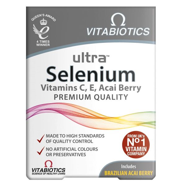 Ultra Selenium suplement diety 30 tabletek Cheap