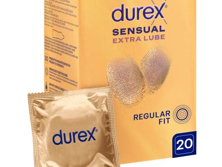 Sensual Extra Lube prezerwatywy z dodatkowym lubrykantem 20szt Online Sale