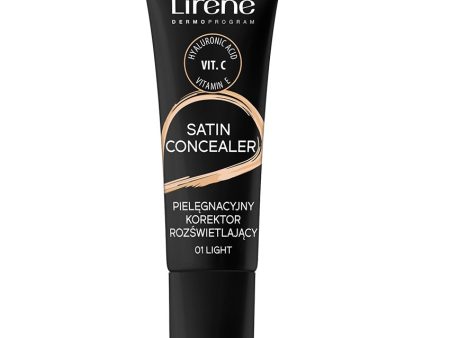 Satin Concealer pielęgnacyjny korektor rozjaśniający 01 Light 10ml Online Hot Sale