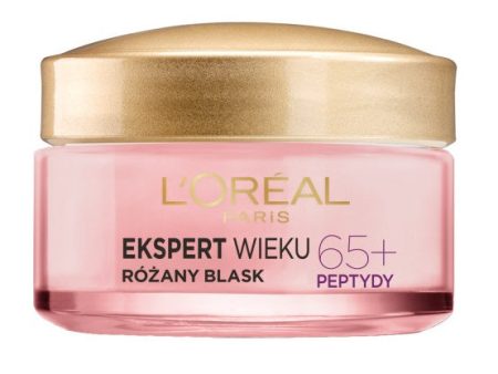 Ekspert Wieku multifunkcyjny krem różany blask 65+ na dzień i noc 50ml Discount