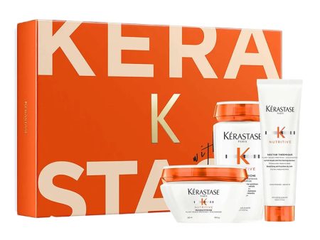 Nutritive zestaw szampon do włosów 250ml + maska do włosów 200ml + nektar termiczny do włosów 150ml Supply