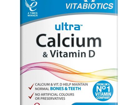 Ultra Calcium & Vitamin D suplement diety 30 tabletek Online now