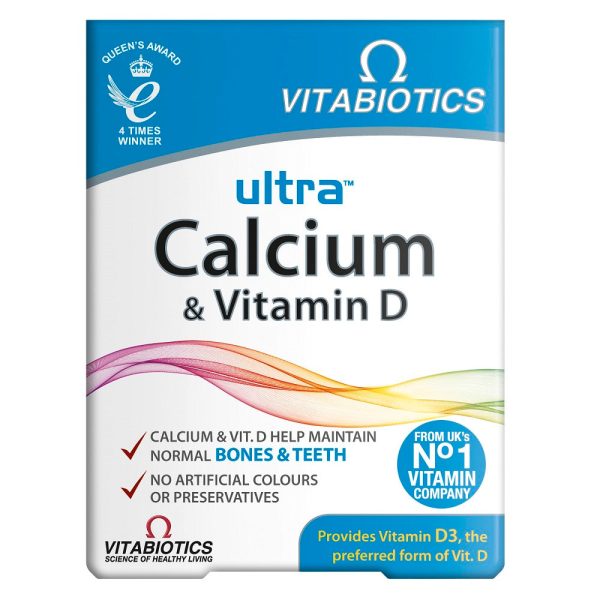 Ultra Calcium & Vitamin D suplement diety 30 tabletek Online now