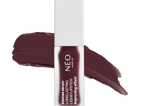 Intense Serum Long Lasting Liquid Lipstick długotrwała pomadka do ust w płynie 11 Cherry Burgund 5ml For Cheap