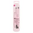 Brow Shaping Set pędzelek do brwi + grzebyk do brwi + pęseta Supply