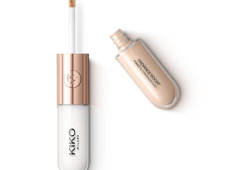 Radiance Boost Primer & Concealer Duo primer i korektor pod oczy dwa w jednym 02 Light Beige 9ml Online Hot Sale