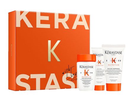 Nutritive zestaw odżywczy szampon do włosów 80ml + odżywcze mleczko do włosów 75ml + nektar termiczny do włosów 50ml Supply