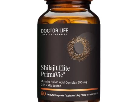 Shilajit Elite PrimaVie suplement diety wspierający płodność i zdrowie skóry 60 kapsułek For Cheap