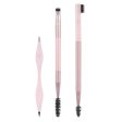 Brow Shaping Set pędzelek do brwi + grzebyk do brwi + pęseta Supply