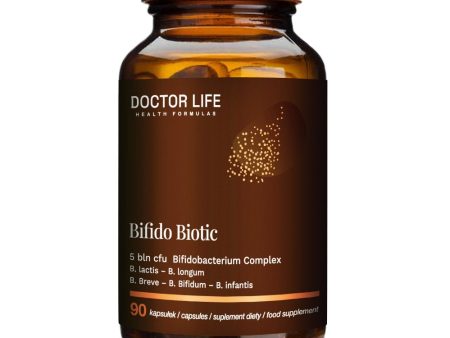 Bifido Biotic wsparcie mikrobioty jelitowej suplement diety 90 kapsułek Online Hot Sale