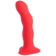 Bouncer dildo z ruchomymi kuleczkami Czerwony For Sale