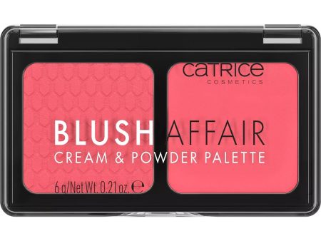 Blush Affair Cream & Powder Palette paleta róży do policzków 010 Stunning Strawberry 6g Online Sale