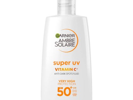 Ambre Solaire Super UV Vitamin C fluid ochronny przeciw przebarwieniom z witaminą C SPF50+ 40ml Discount