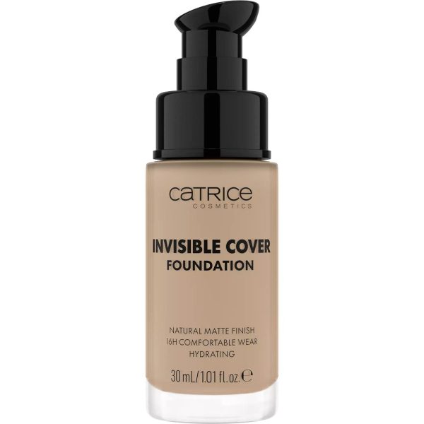 Invisible Cover Foundation długotrwały podkład do twarzy 017N 30ml Cheap