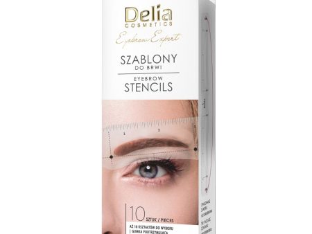 Eyebrow Expert szablony do brwi 10szt Supply