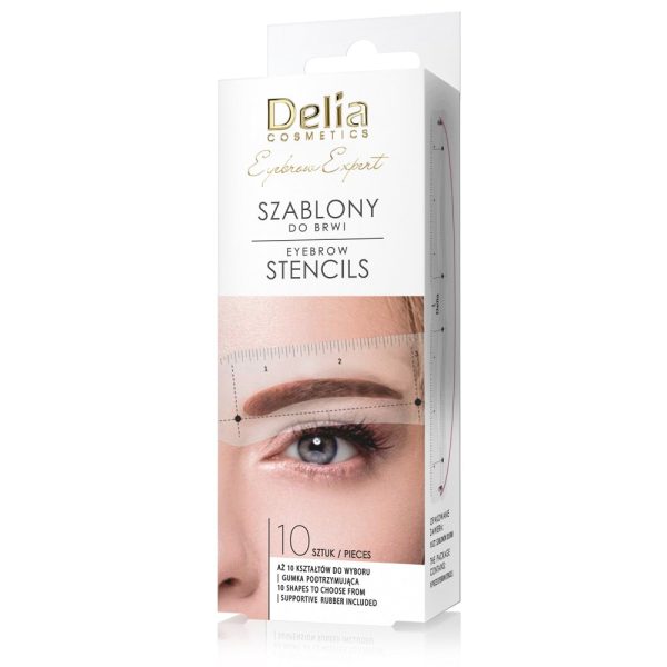 Eyebrow Expert szablony do brwi 10szt Supply