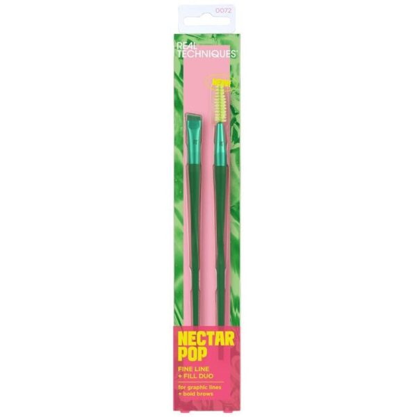 Nectar Pop Fine Line + Fill Duo pędzelek do brwi + szczoteczka do brwi Cheap