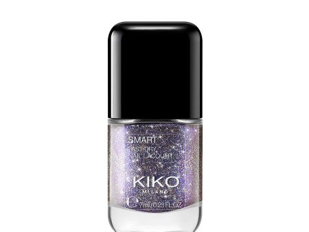 Smart Nail Lacquer Biodegradable Glitter Edition szybkoschnący lakier do paznokci z biodegradowalnym brokatem 315 Purple Blossom 7ml Sale