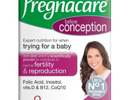 Pregnacare Before Conception suplement diety dla kobiet przed poczęciem dziecka 30 tabletek on Sale