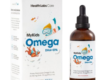 MyKids Omega kwasy omega 3 w kroplach dla dzieci suplement diety 100ml For Cheap