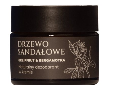 Drzewo Sandałowe naturalny dezodorant w kremie Grejpfrut & Bergamotka 50ml Sale